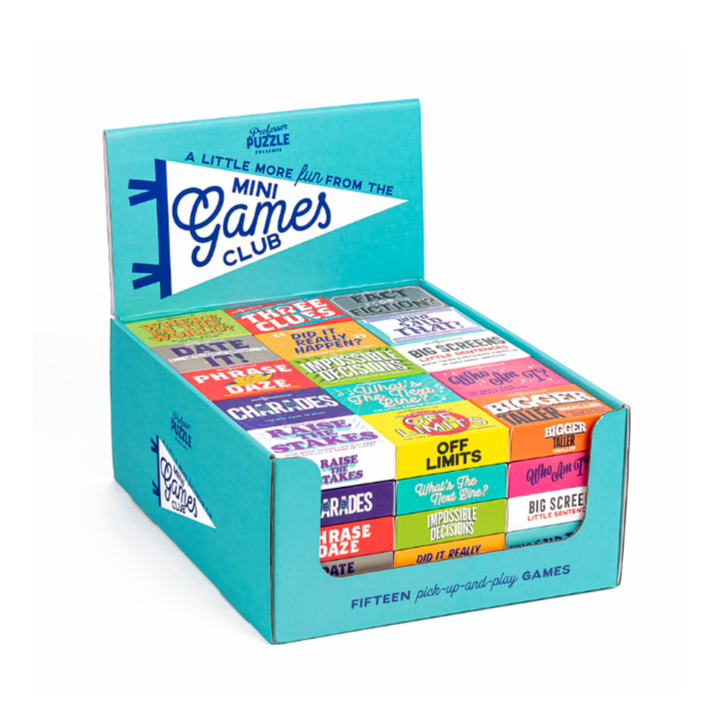 Mini Games Club Tiny Game Box - Freshie & Zero Studio Shop