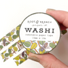 Root & Branch Washi Tape: White Clover - Freshie & Zero Studio Shop