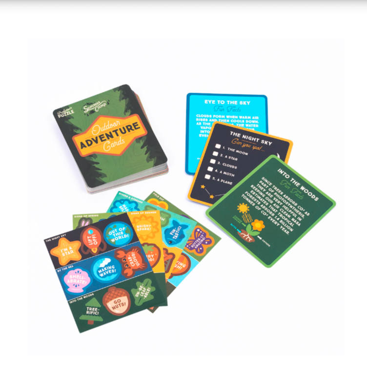 Outdoor Adventure Activity Cards - Freshie & Zero Studio Shop