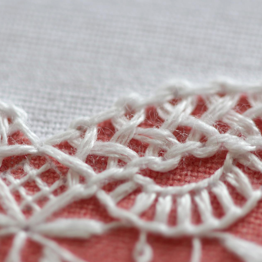 Embroidery Sampler Kit: Lace Heart - Freshie & Zero Studio Shop