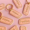 Oops Keychain | The Good Twin - Freshie & Zero Studio Shop