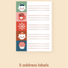 Winter Kitty Letter Writing Stationery Kit - Freshie & Zero Studio Shop