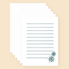 Winter Kitty Letter Writing Stationery Kit - Freshie & Zero Studio Shop