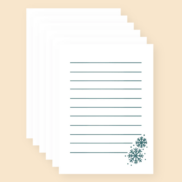 Winter Kitty Letter Writing Stationery Kit - Freshie & Zero Studio Shop