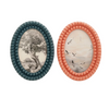 Oval Bobbin Resin Photo Frame - Freshie & Zero Studio Shop