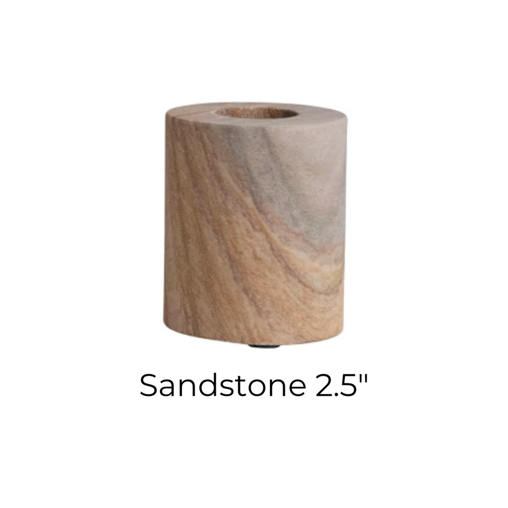 Marble Taper Candle Holder - Freshie & Zero Studio Shop