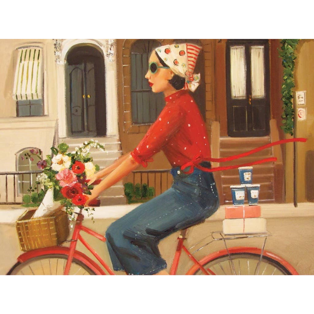 Brownstones - 1000 Piece Jigsaw Puzzle - Freshie & Zero Studio Shop