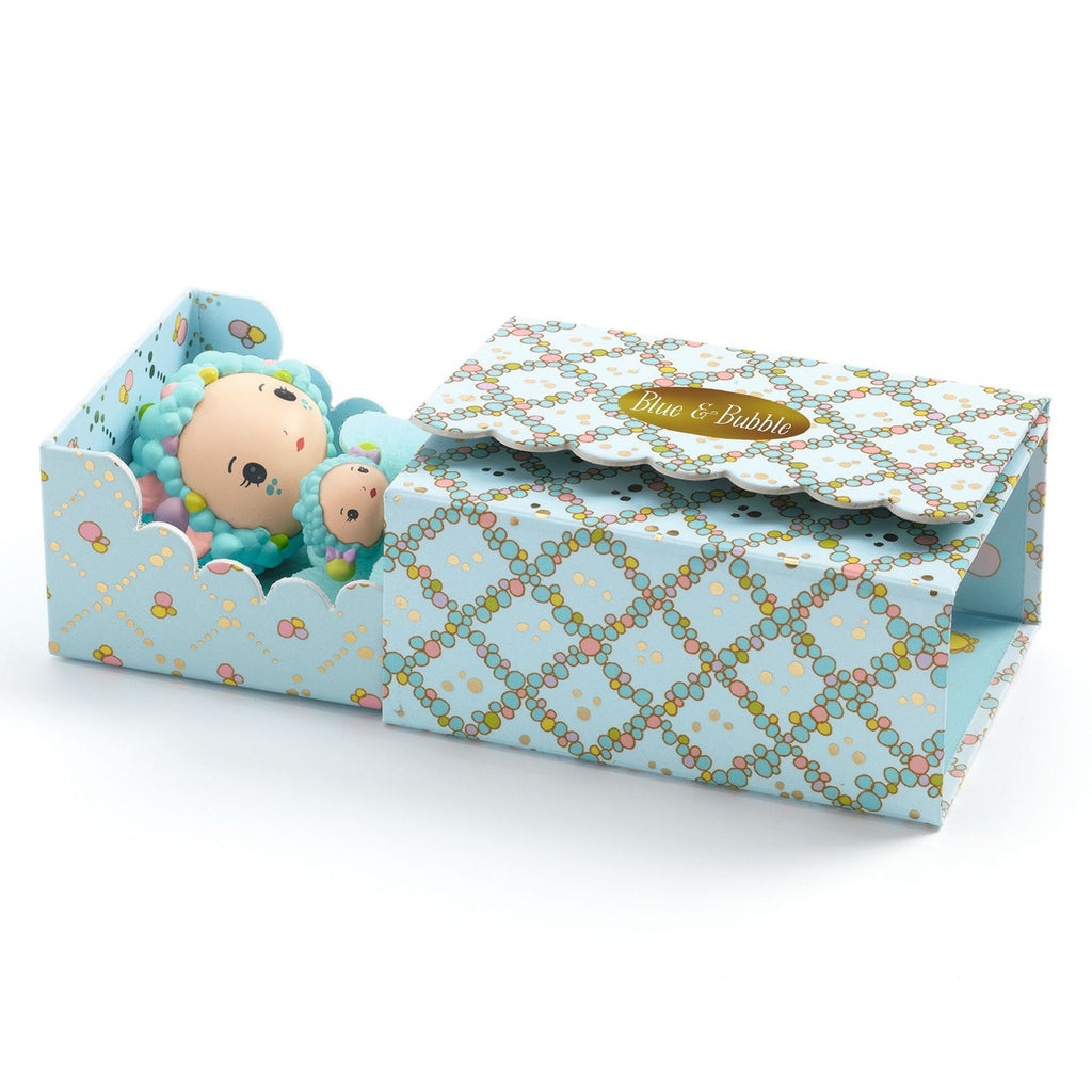 Blue & Bubble Tinyroom Tinyly Figurine Set - Freshie & Zero Studio Shop