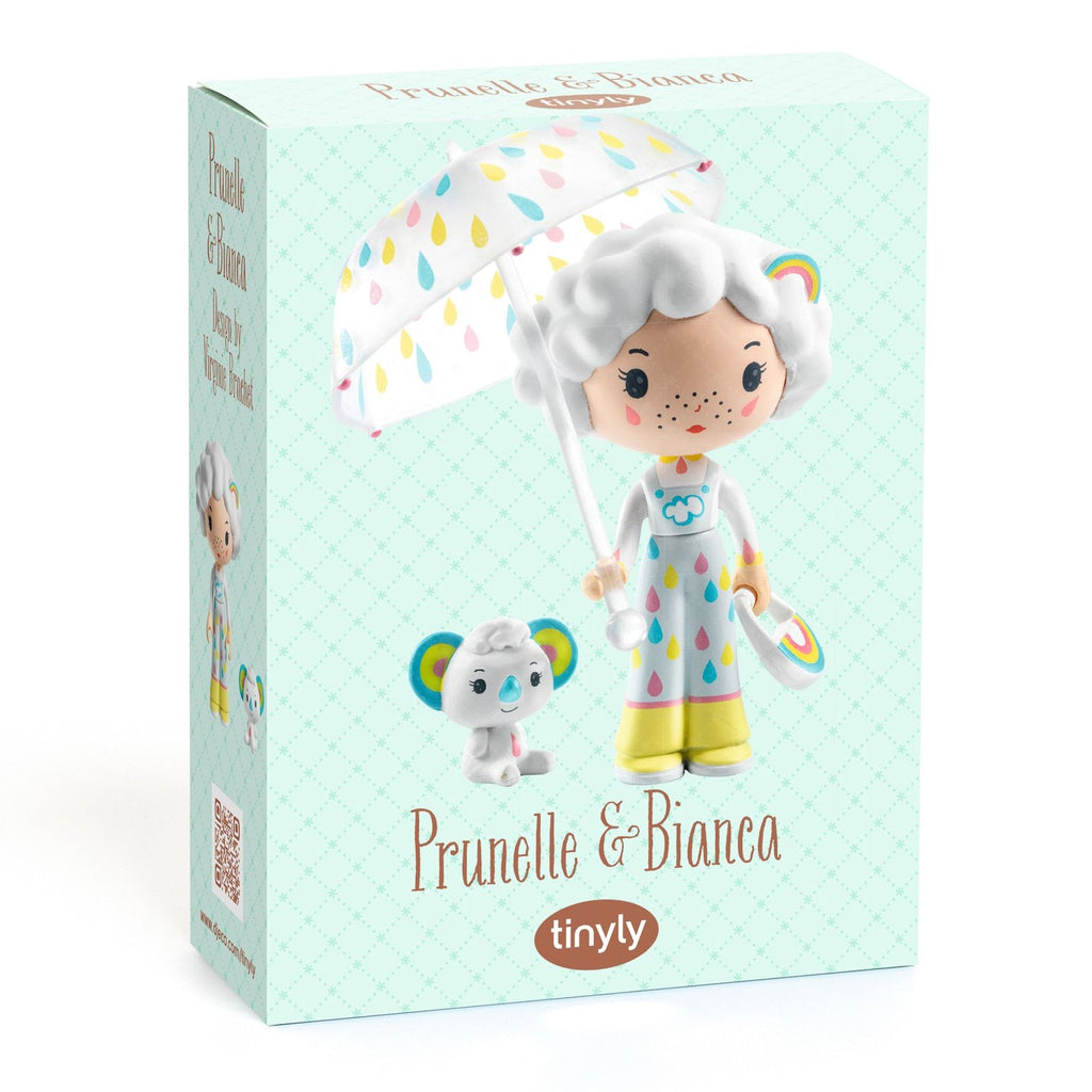 Prunelle & Bianca Tinyly Figurine Set - Freshie & Zero Studio Shop
