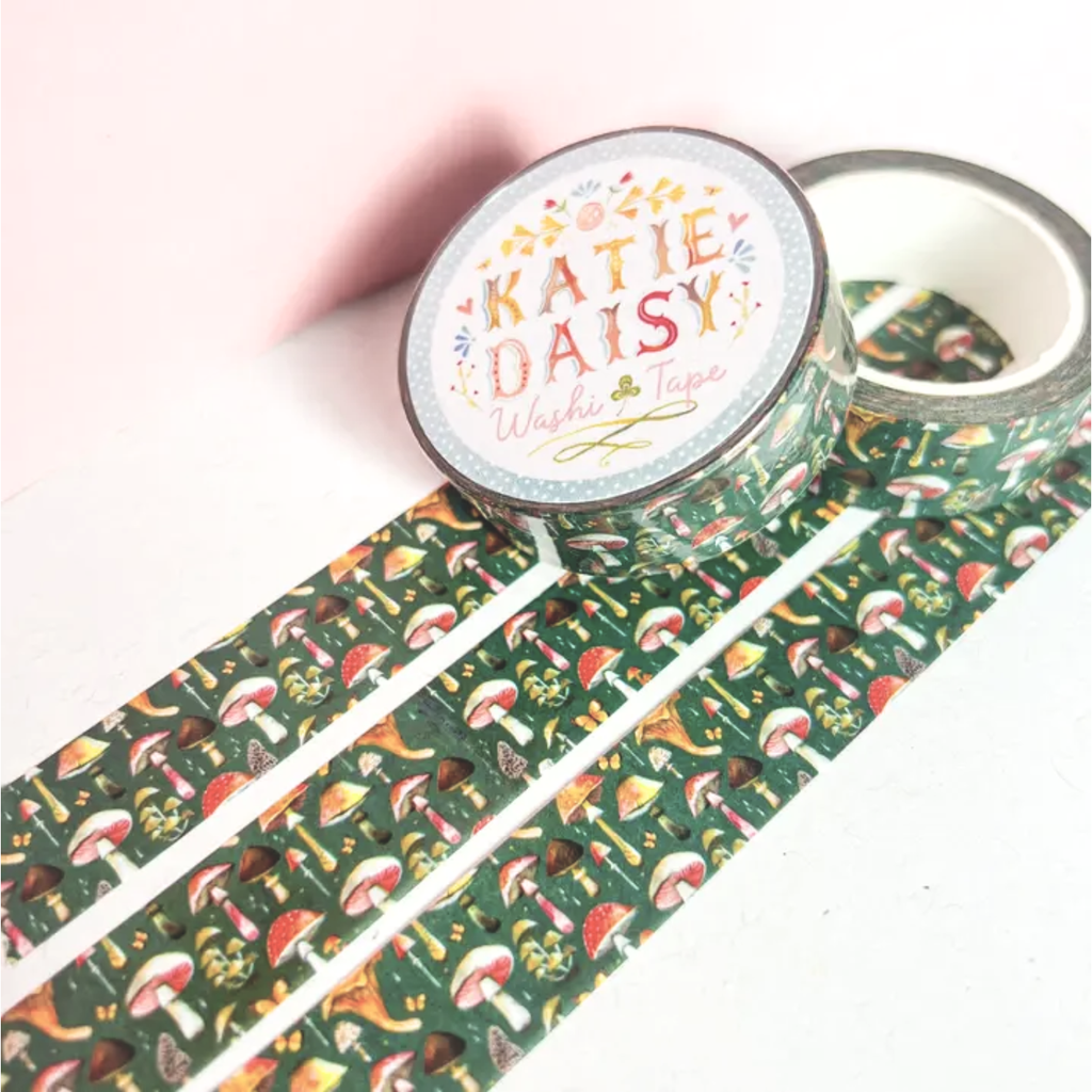 Mushrooms Washi Tape - Freshie & Zero Studio Shop