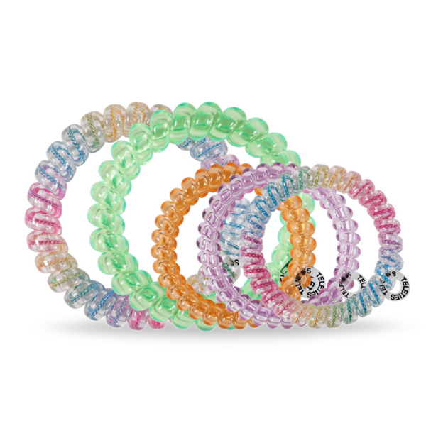 Teleties Mixed Size Coil Hair Ties - Set of 5 - Freshie & Zero Studio Shop