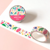 Abstract Colorful Shapes Washi Tape - Freshie & Zero Studio Shop