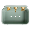 Mini Metal Sink Soap Dish - Grey/Blue - Freshie & Zero Studio Shop