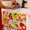 Tomatoes Cotton Tea Towel by Werkshoppe - Freshie & Zero Studio Shop
