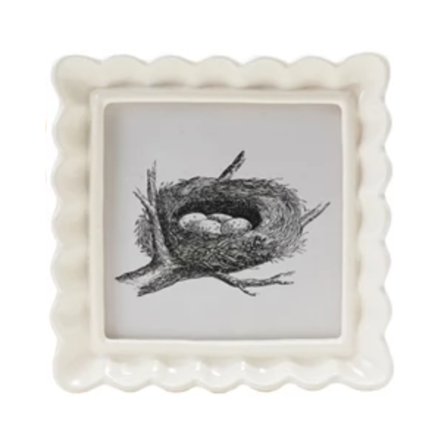 Resin Ruffled Photo Frame - Freshie & Zero Studio Shop