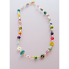 Colorful Beaded Eclectic Necklace - Freshie & Zero Studio Shop