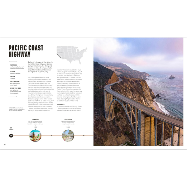 Road Trips in the USA: 50 Adventures on the Open Road - Freshie & Zero Studio Shop