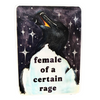 Female Of A Certain Rage Vinyl Sticker - Freshie & Zero Studio Shop