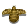 Gold Brass Bee Dish - Freshie & Zero Studio Shop
