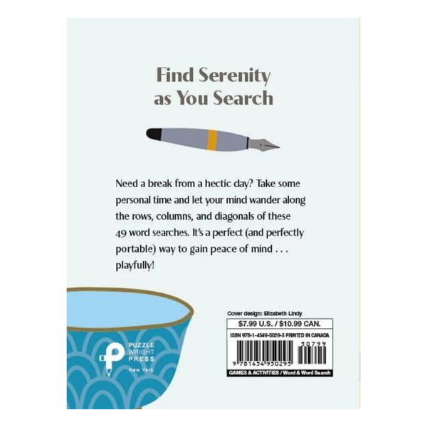 Pause for Puzzles: Tranquility Word Searches - Freshie & Zero Studio Shop