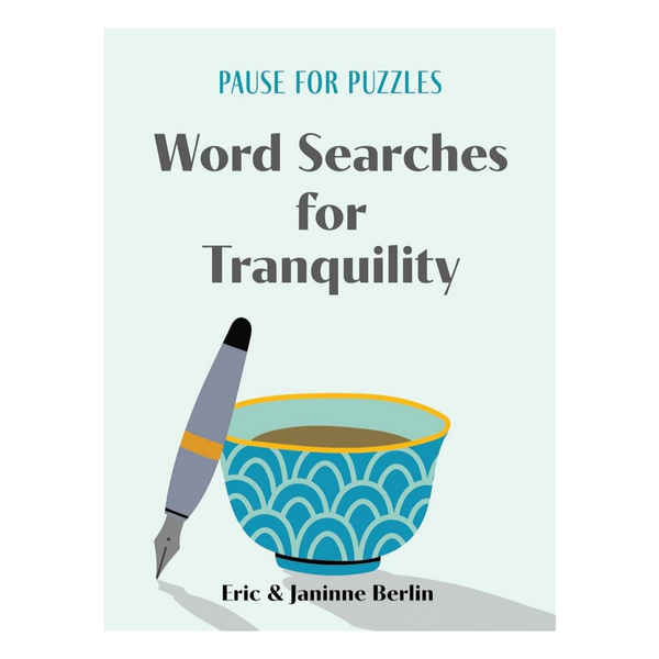 Pause for Puzzles: Tranquility Word Searches - Freshie & Zero Studio Shop