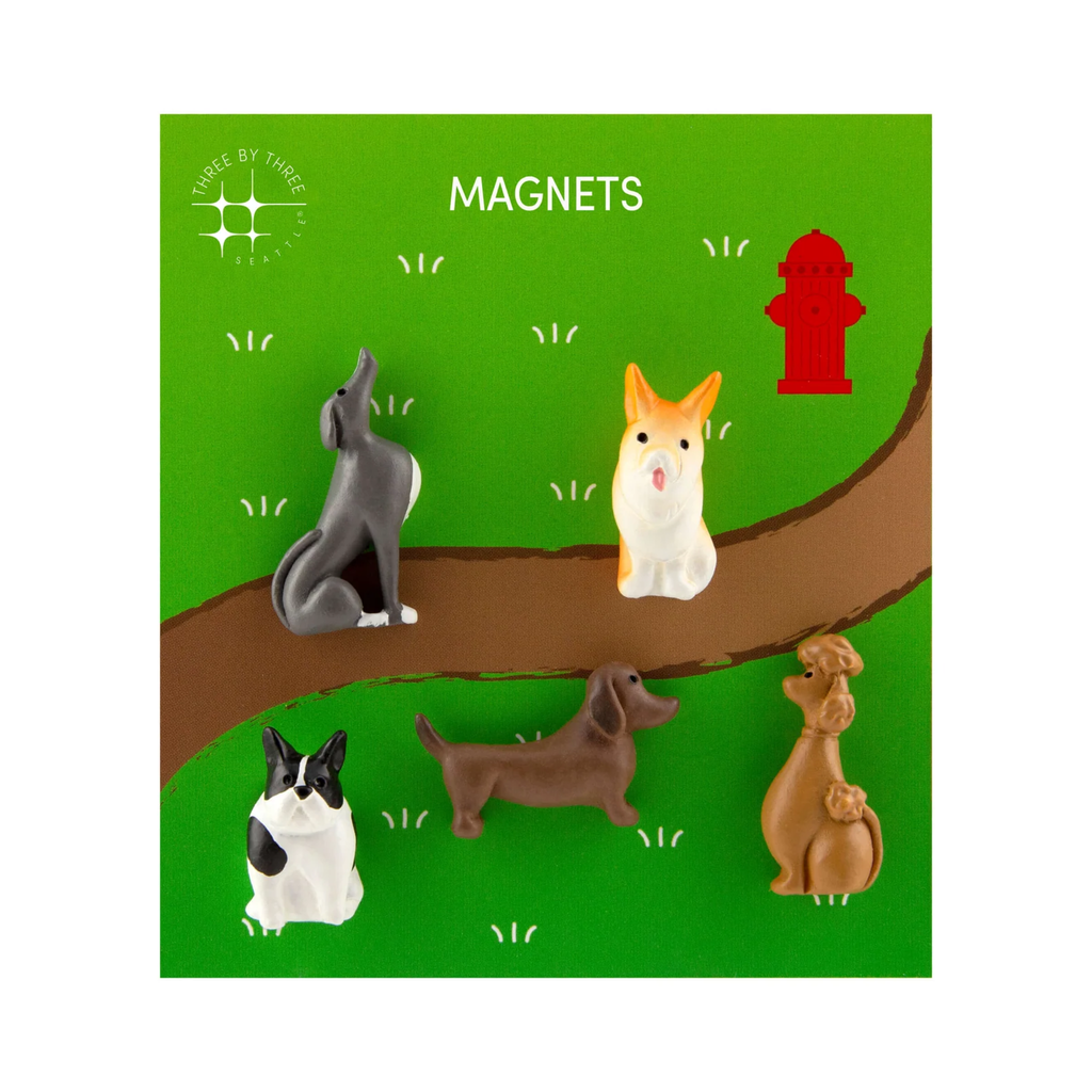 Little Mighty Magnets: Dogs - Freshie & Zero Studio Shop