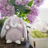Tiny Nibble Bunny Plushie - Lilac Marble - Freshie & Zero Studio Shop