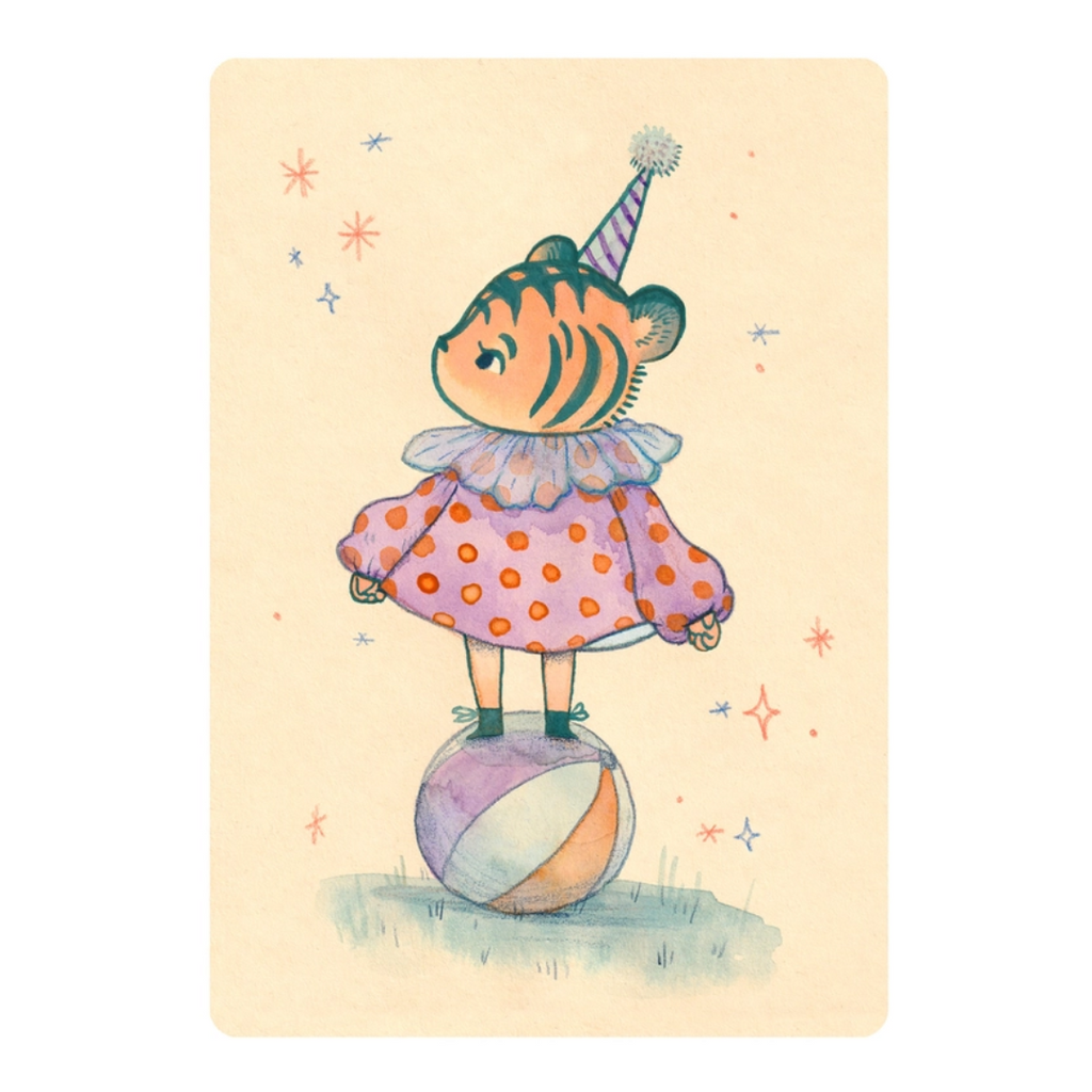 Spots & Stripes Mini Print - Freshie & Zero Studio Shop