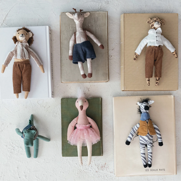Fashionable Zoo Animals - Freshie & Zero Studio Shop
