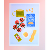 Breakfast Fry Up Risograph Print - Freshie & Zero Studio Shop