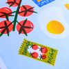 Breakfast Fry Up Risograph Print - Freshie & Zero Studio Shop