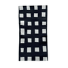 Black and Gray Block Napkins - Set of 4 - Freshie & Zero Studio Shop