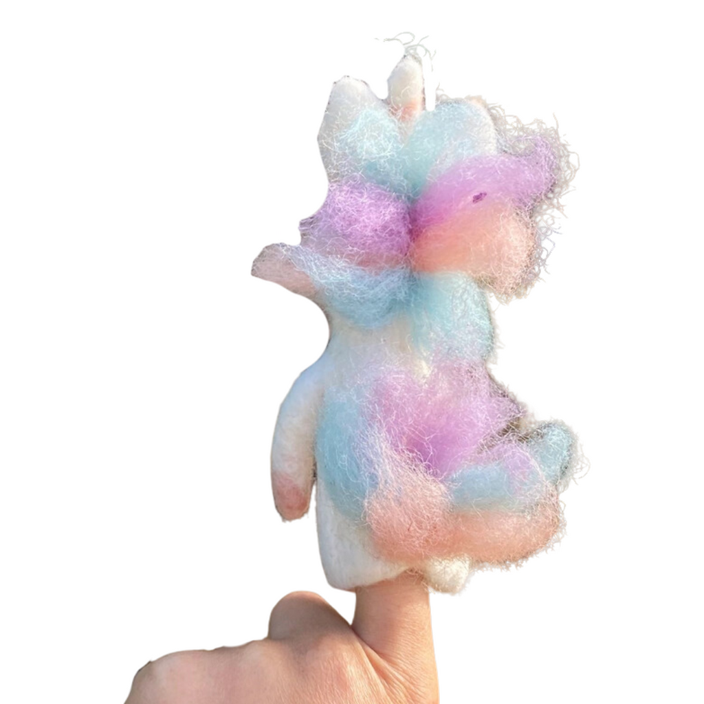 Unicorn Finger Puppet - Freshie & Zero Studio Shop