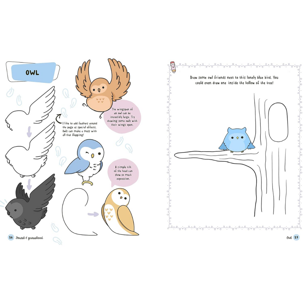 How to Draw Cute Animals - Freshie & Zero Studio Shop