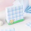 Plaid Bear Mini Sticky Notes - Freshie & Zero Studio Shop