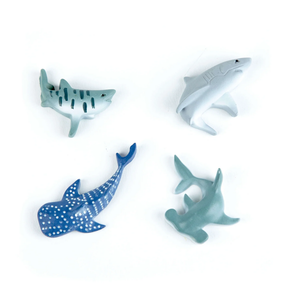 Little Mighty Magnets: Sharks - Freshie & Zero Studio Shop