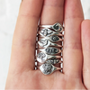 Hummingbird Sterling Silver Handmade Ring - Marmalade Jewelry - Freshie & Zero Studio Shop