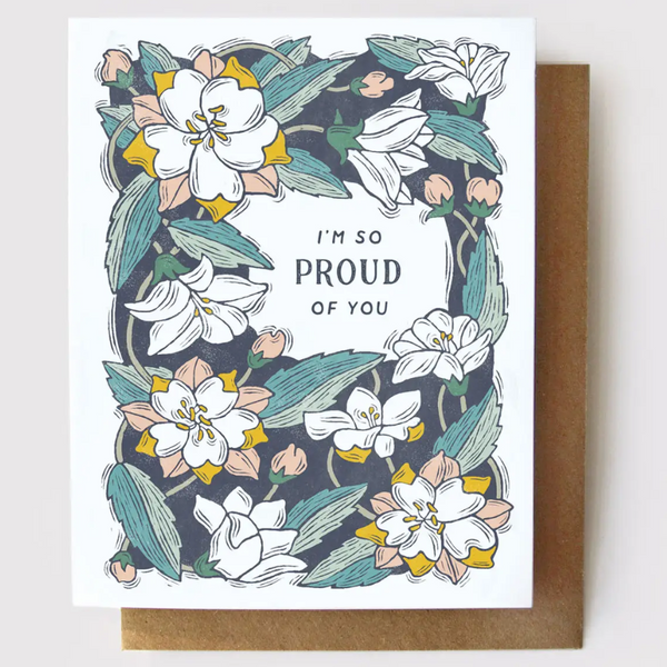 Greeting Card by Root & Branch: So Proud Of You - Freshie & Zero Studio Shop