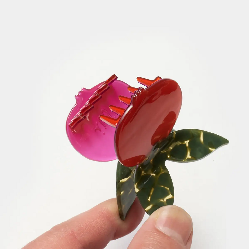 Pomegranate Hair Claw by Winona Irene - Freshie & Zero Studio Shop