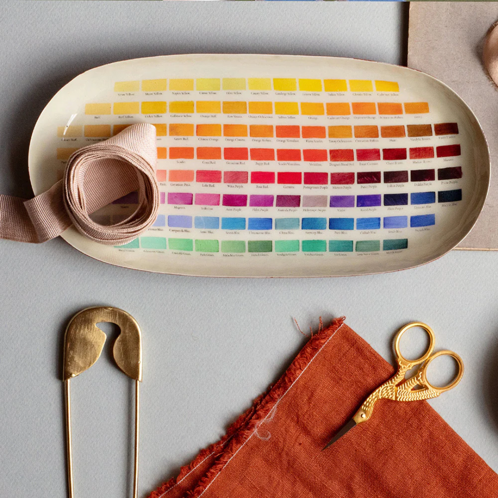 Nomenclature of Colors Oval Trinket Tray - Freshie & Zero Studio Shop