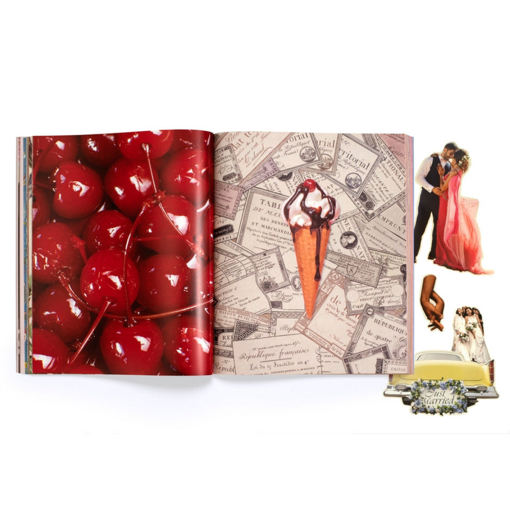 Make a Vision Board: A Manifesting Collage Book - Freshie & Zero Studio Shop