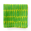 Green Dashes Cocktail Napkins - Set of 4 - Freshie & Zero Studio Shop