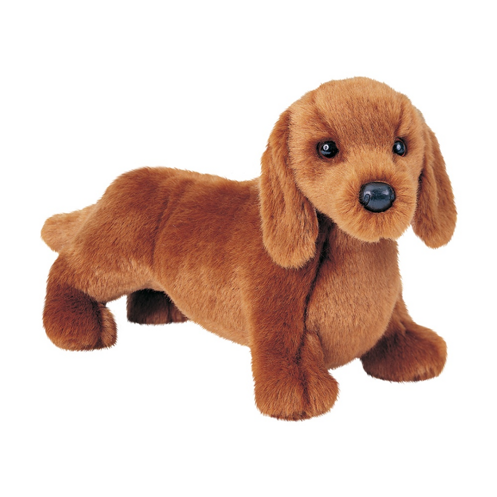 Gretel the Red Dachshund Plush Toy - Freshie & Zero Studio Shop