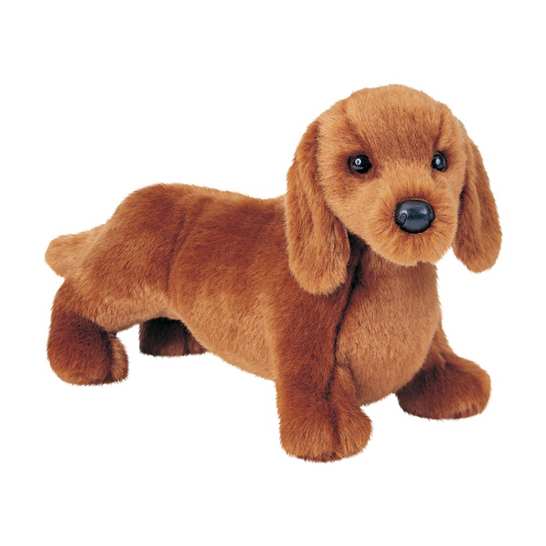 Gretel the Red Dachshund Plush Toy - Freshie & Zero Studio Shop