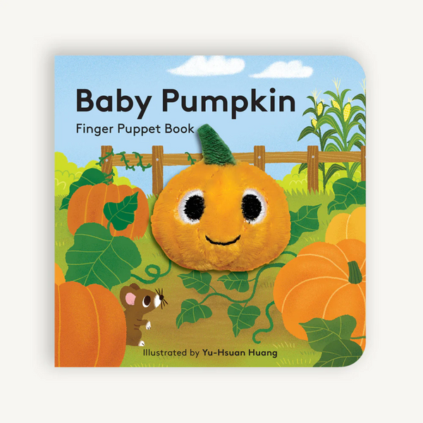 Baby Pumpkin Finger Puppet Board Book - Freshie & Zero Studio Shop