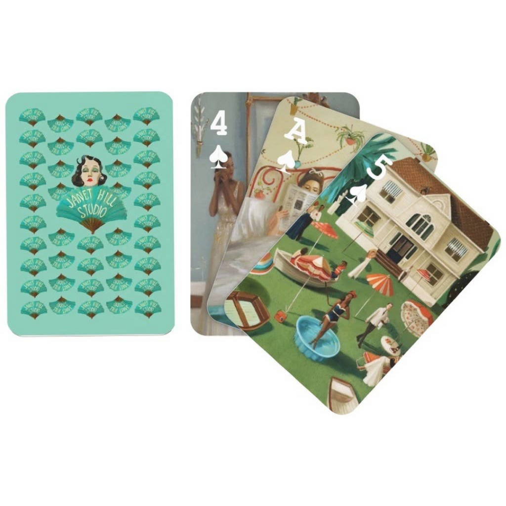 Playing Cards illustrated by Janet Hill - Freshie & Zero Studio Shop