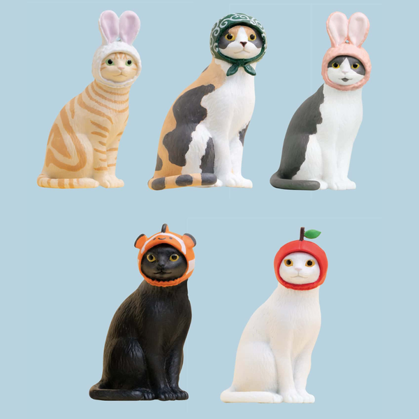 Cats In Caps Blind Box - Freshie & Zero Studio Shop
