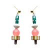 Hey Day Colorful Beaded Earrings by Jill Makes - Freshie & Zero Studio Shop