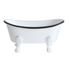 Mini Metal Bathtub Soap Dish - Freshie & Zero Studio Shop