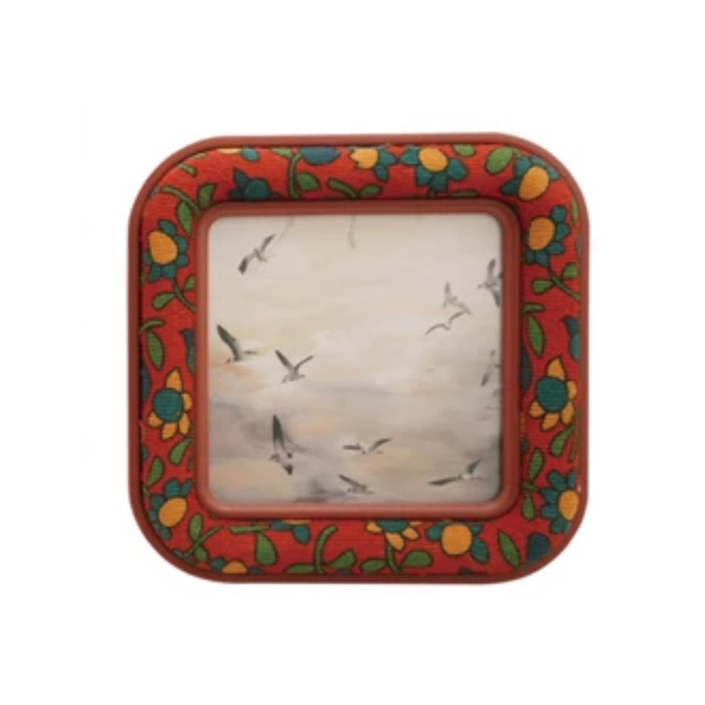 Floral Fabric Photo Frames - Freshie & Zero Studio Shop